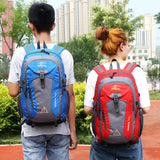 40L Large-capacity Mountaineering Backpack Outdoor Sports School Travel Bag