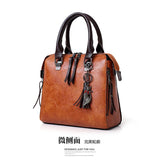 4pcs/Set Ladies PU Leather Shoulder Bags Women Tote Bag Bolsa Feminina