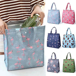 Portable Insulated Lunch Bag Box Picnic Tote Cooler Bags