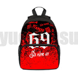 6IX9INE GOOBA 3D Print Backpack Boys Girls School Bag Children Bookbag