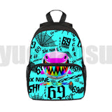 6IX9INE GOOBA 3D Print Backpack Boys Girls School Bag Children Bookbag