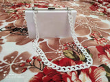 Acrylic Transparent Women Clutch Bag Chain Evening Handbag