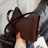 Vintage PU Leather Crossbody Bag Women Shoulder Bag