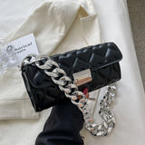 Chain Armpit Bag Solid Shoulder Bag Women's Handbag