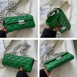 Chain Armpit Bag Solid Shoulder Bag Women's Handbag