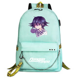 Anime Bear Boys Girls Kids School Book Bags Women USB Chain Travel Laptop