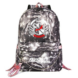 Anime Bear Boys Girls Kids School Book Bags Women USB Chain Travel Laptop