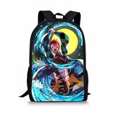 Demon Slayer Kimetsu no Yaiba Backpack for Teens, 17-Inch