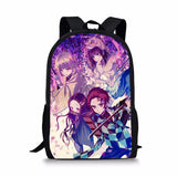 Demon Slayer Kimetsu no Yaiba Backpack for Teens, 17-Inch