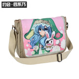 Demon Slayer Kimetsu no Yaiba Canvas Crossbody Bag