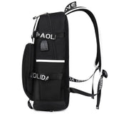 Anime Kakashi Sasuke Itachi USB School Bag Large Capacity Student Schoolbags