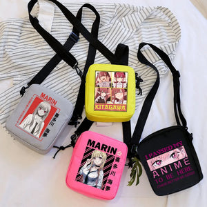 Anime My Dress-Up Darling Messenger Bag Canvas Shoulder Zipper Handbag