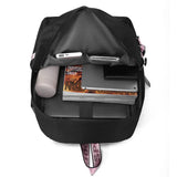 No Game No Life USB Backpack Canvas School Bag Laptop Bagpack