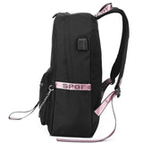 Seven Deadly Sins USB Anime Backpack Kids Girls Boys School Bag