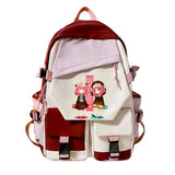 Anime Spy X Family Anya Forger Backpack Orthopedic Schoolbag Girls
