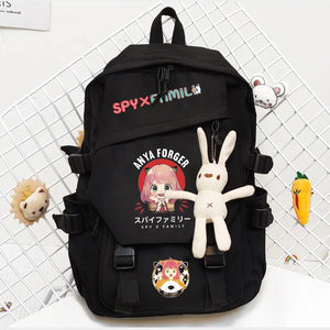 Anime Spy X Family Anya Forger Unisex Student Casual Backpack