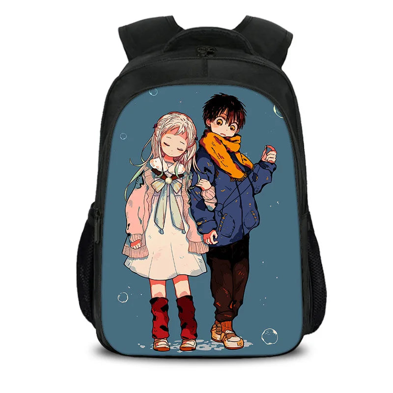 Anime Hanako-kun School Backpack Laptop Bag Boys&Girls