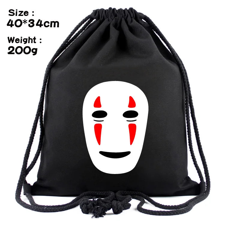 Anime Totoro Women Bagpack Teenagers Schoolbags Men Backpacks