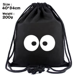 Anime Totoro Women Bagpack Teenagers Schoolbags Men Backpacks