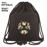 Anime Totoro Women Bagpack Teenagers Schoolbags Men Backpacks