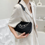 Armpit Bag Butterfly Chain Shoulder Bags Small Square Handbag