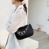 Armpit Bag Butterfly Chain Shoulder Bags Small Square Handbag