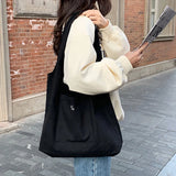 Arrival Canvas Shoulder Bags For Women Large Capacity Handbag Totes Female