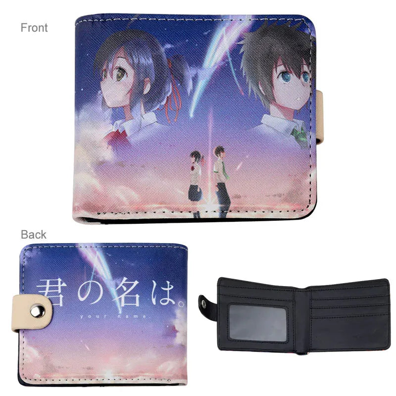 Arrival Cartoon Wallet Japan Comics Hasp Wallets for Teenager