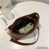 Arrival Diamond Lattice Shoulder Bags Women Underarm Chain PopularBag