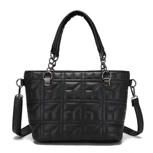 Arrival Leather Lady Shoulder Bag Female Crossbody Rhombus Bag