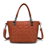 Arrival Leather Lady Shoulder Bag Female Crossbody Rhombus Bag