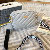 Small Crossbody Bag PU Leather Messenger Handbag Purse for Women
