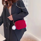 Arrival Flap Shoulder Bag Vintage Crossbody Handbag Velvet Purse
