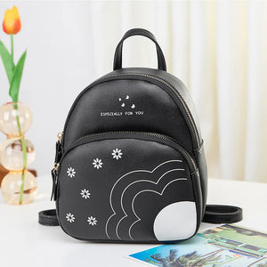 Arrival Mini Backpack Leather Summer Pure Pattern Multi-Functional Girls' Small