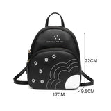 Arrival Mini Backpack Leather Summer Pure Pattern Multi-Functional Girls' Small
