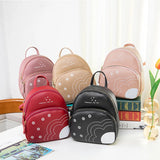 Arrival Mini Backpack Leather Summer Pure Pattern Multi-Functional Girls' Small