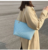 Arrival Ladies Summer Beach Bag Casual Tote Large Capacity Solid Bag