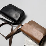 Casual Men Leather Shoulder Bag High Quality Crossbody Satchel Messenger Bags