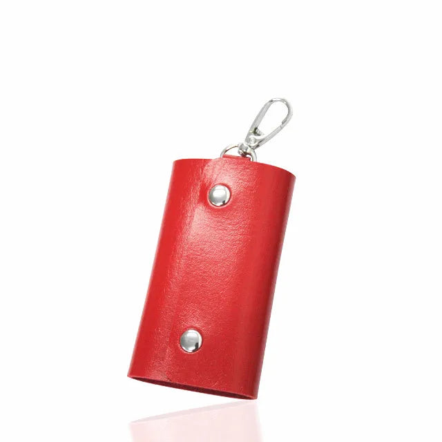 Arrival Men Women PU Leather Key Wallets Key Chain Organizer Bag Pouch Case