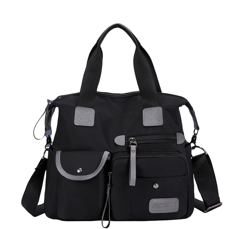 Nylon Women Messenger Bags Large Capacity Ladies Handbag