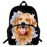 Orthopedic Children Backpack Dog Print Schoolbag Mochila For Teens