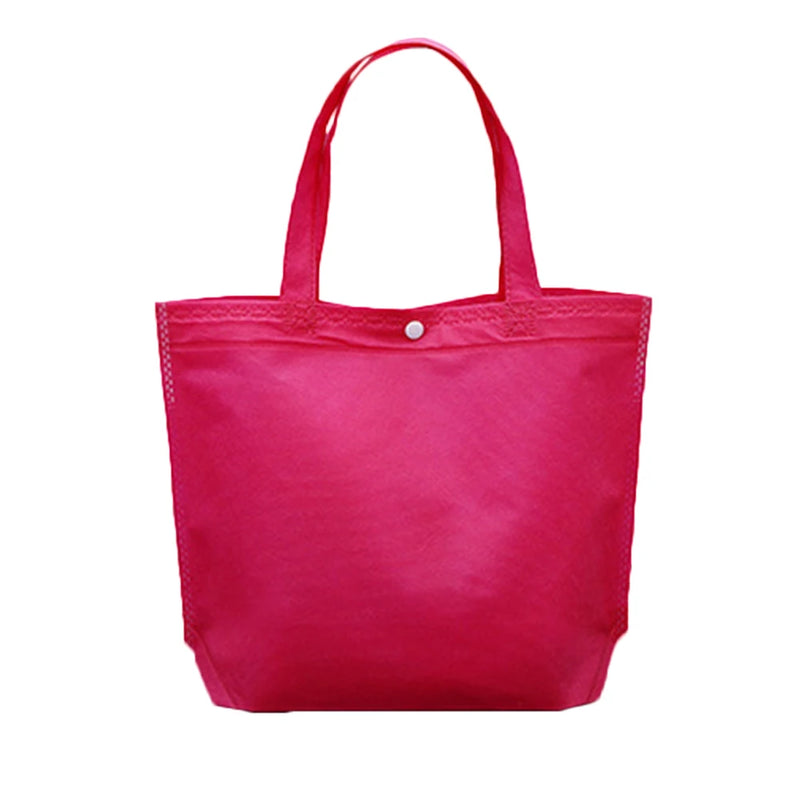 Reusable Foldable Button Shopping Bag Durable Eco Friendly Bags