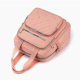 Women's Waterproof Nylon Shoulder Bag Travel Backpack