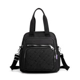 Women's Waterproof Nylon Shoulder Bag Travel Backpack