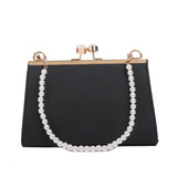 Retro PU Leather Women Handbag Lady Lock Crossbody Messenger Bag