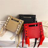 Arrival Square Shoulder Bags for Women PU Leather Crossbody Messenger Handbags
