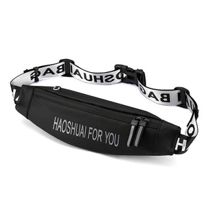 Fanny Pack Waterproof Money Belt Bag Men Women Sports Travel Wallet