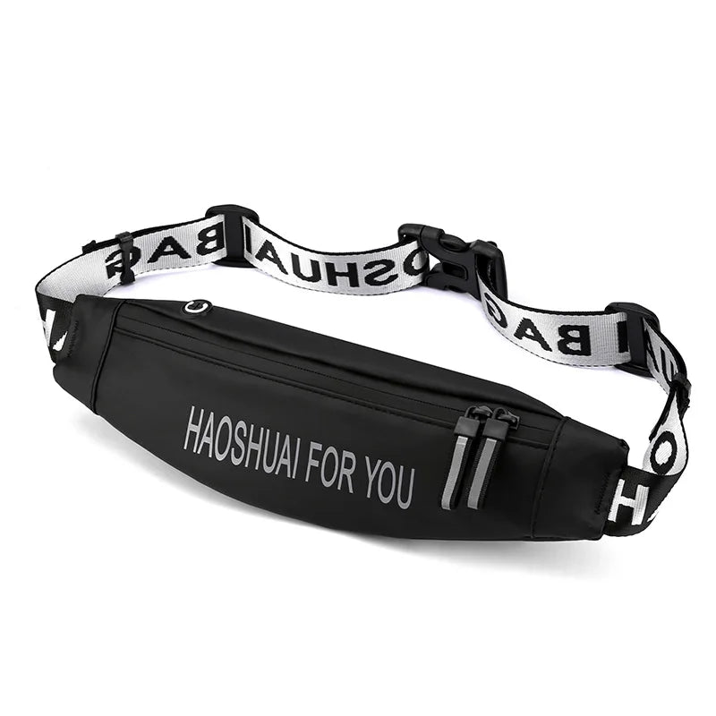 Fanny Pack Waterproof Money Belt Bag Men Women Sports Travel Wallet