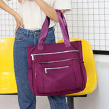 Waterproof Nylon Women Shoulder Bag Tote Handbags Vintage Travel Messenger