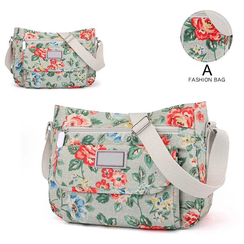 Arrival Women Shoulder Crossbody Bag Printing Zipper Adjustable